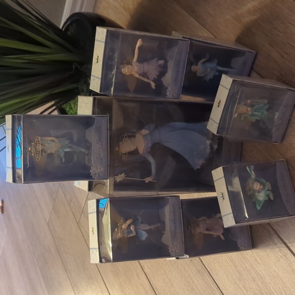 Hallmark Frostlite Faeries Collection 8-piece Christmas ornament set - Picture 1 of 17